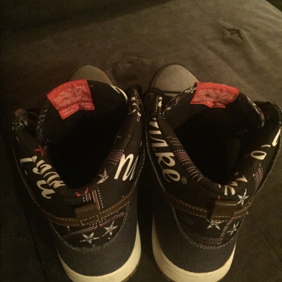 SOLD Mens size 10.5 Nike Dunk Comfort Denim - Picture 5 of 8